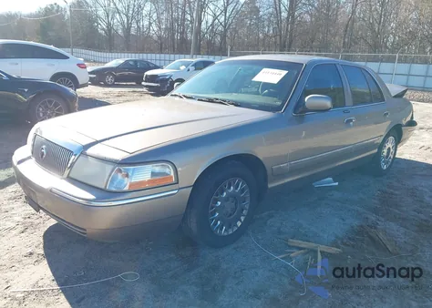 2003 Mercury Grand Marquis Gs z USA, uszkodzony, nr VIN 2MEFM74W63X703192